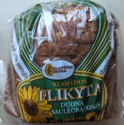 Duona su saulėgrąžomis front packaging