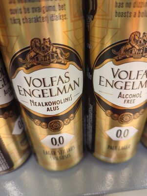 nealkoholinis lager šviesusis alus