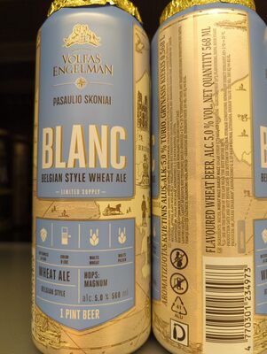 automatizuotas kvietinis alus blanc