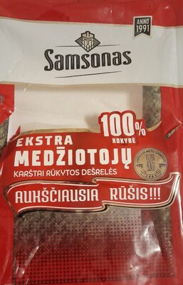 Medžiotojų dešrelės front packaging