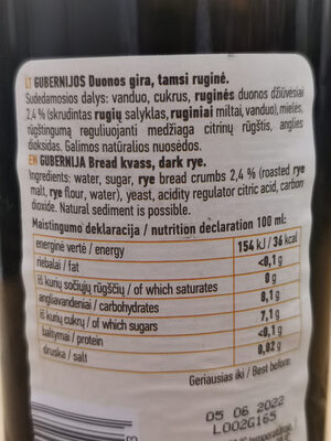 Duonos Gira front packaging