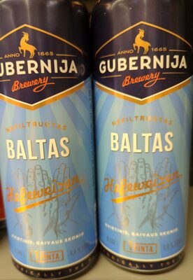 Baltas 4.8% front packaging