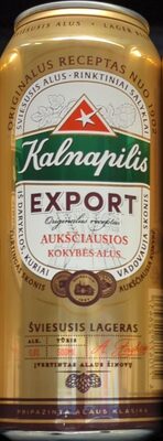 export front packaging