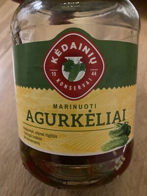 Marinuoti Agurkeliai