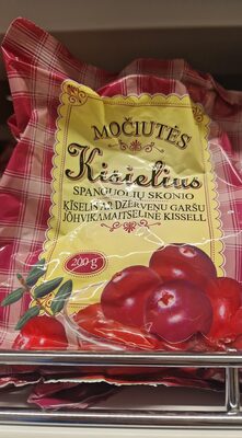 Spanguolių skonio MOČIUTĖS kisielius