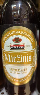 miežinis šviesusis alus 4.7%