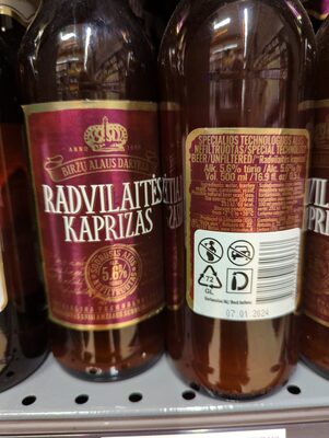 Radvilaitės kaprizas 5.6%