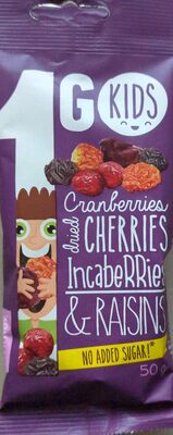 džiovintų uogų mišinys