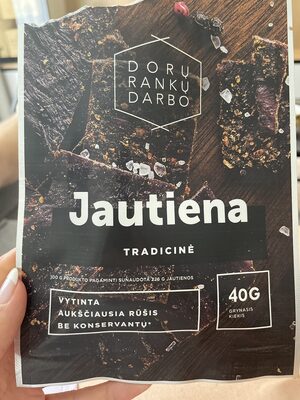 Vytinta jautiena Tradicinė