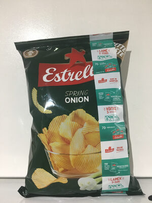 Spring Onion Chips front packaging