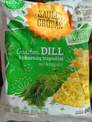 kukurūzų Tarpučiai su krapais