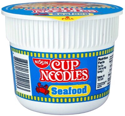 Nissin Cup Noodles Mini Seafood Flavor