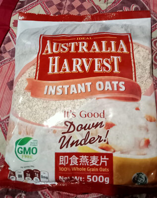 Australia Harvest Instant Oats front packaging