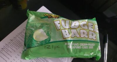 Macapuno Cream-Filed Cake Bar