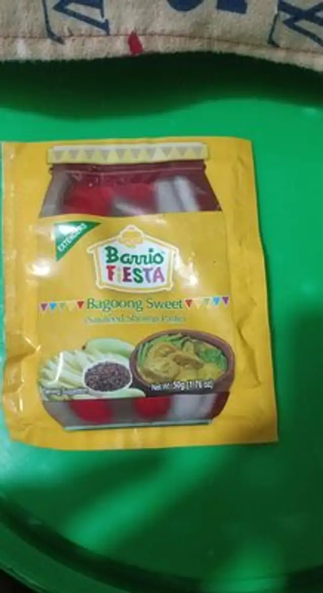 Barrio Fiesta Bagoong Sweet front packaging