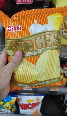 Oishi Ridges Cheese Garlic