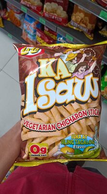 Vegetarian Chicharon Sticks front packaging