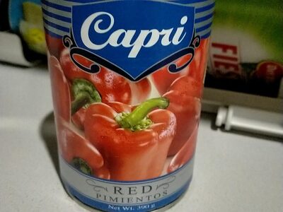 Red pimientos