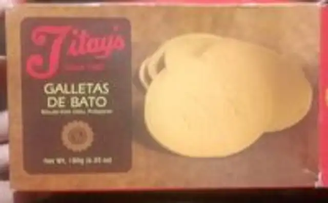 Galletas de Bato Biscuits from Cebu, Philippines