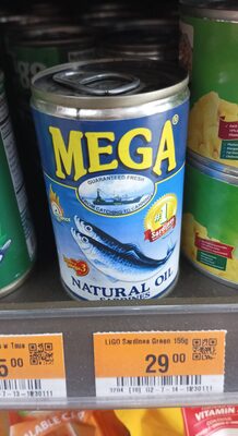 Mega Natural Oil Sardines
