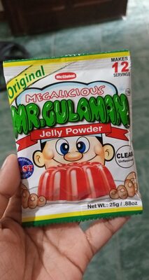 Gulaman Clear front packaging