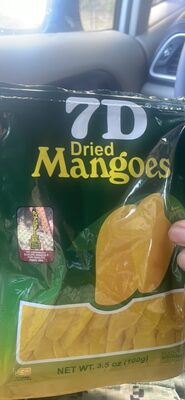 7D Dried Mangoes