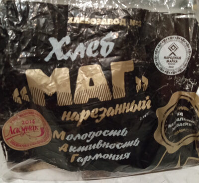 Хлеб 'МАГ' нарезанный