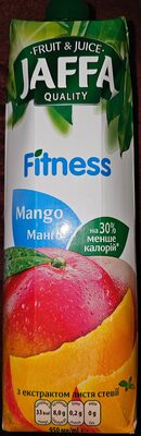 [JAFFA] Nectar of mango puree with sugar and the sweetener - extract of leaves of the stavia