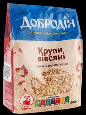 Крупи вівсяні