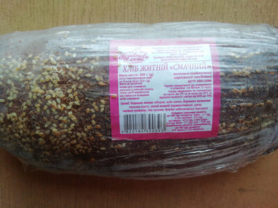 хліб житній front packaging