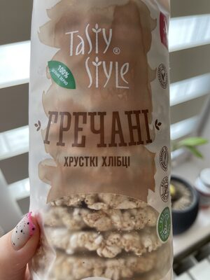 Гречані хрусткі хлібці