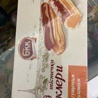 эклеры со сгущёнкой