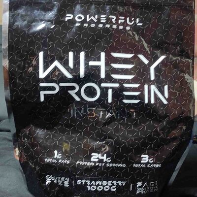 Протеін сировотковий зі смаком полуниці