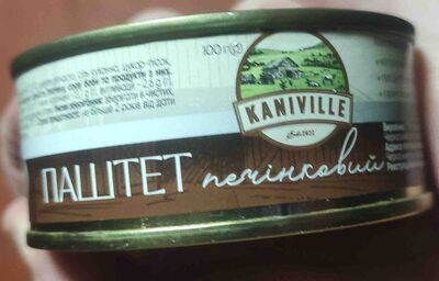 Паштет печінковий