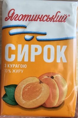 Сирок З Курагою front packaging