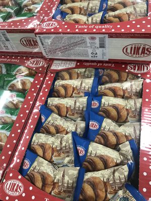 Croissants viennois au chocolat