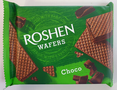 Roshen Wafers Choco front packaging
