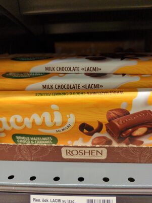 Whole hazelnuts choco&caramel fillings