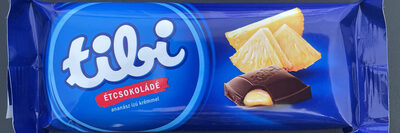 Étcsokoládé ananász ízű krémmel