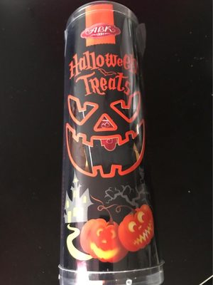 Halloween treats front packaging