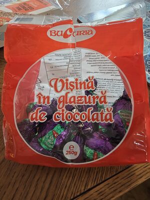 Sour cherry glazed in chocolate