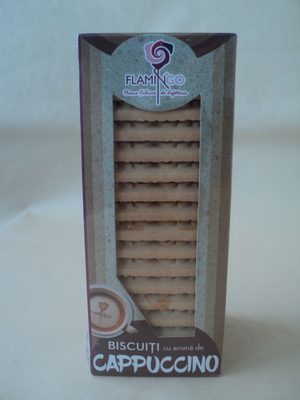 Flamingo Biscuiți cu aromă de cappuccino