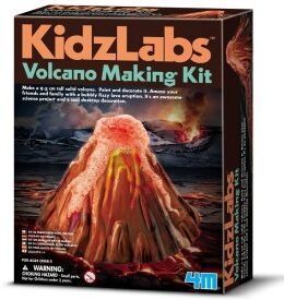 Volcano making kit front packaging