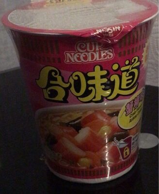 Cup noodles crab