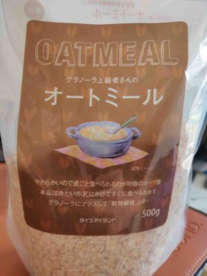 グラノーラ上級者さんの  オートミール front packaging