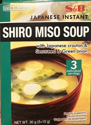 Shiro Miso Soup X3