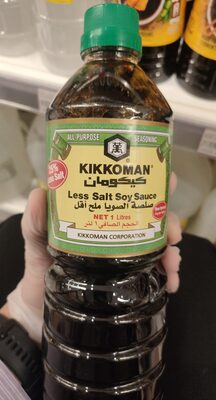 Kikkoman less salt soy sauce