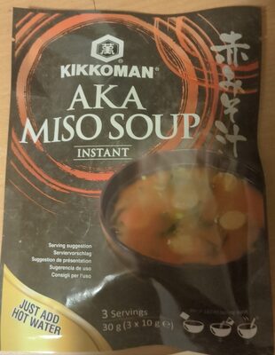 Soupe Aka Miso Instantanée KIKKOMAN 30G Japon