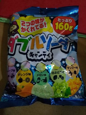 Kabaya double soda cnady front packaging