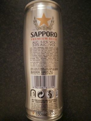 Sapporo Premium Beer